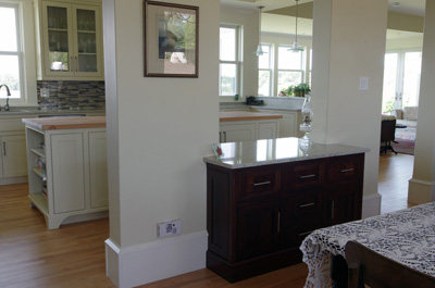 Dining room cabinetry