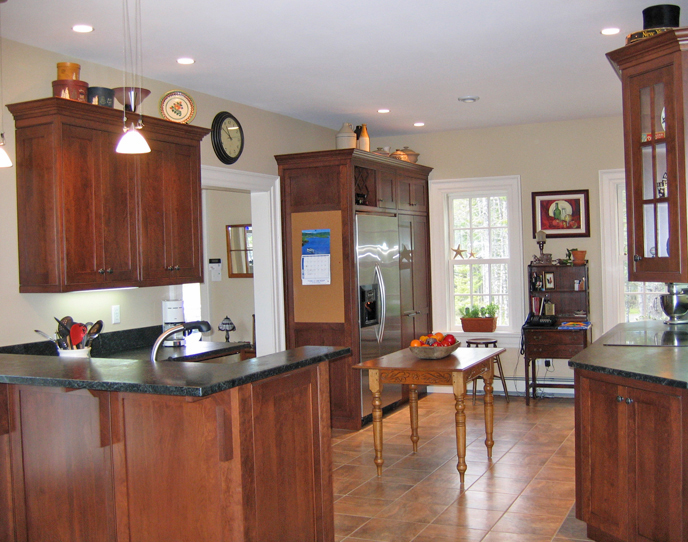 beautiful kitchen with antiques