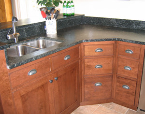 sink area front