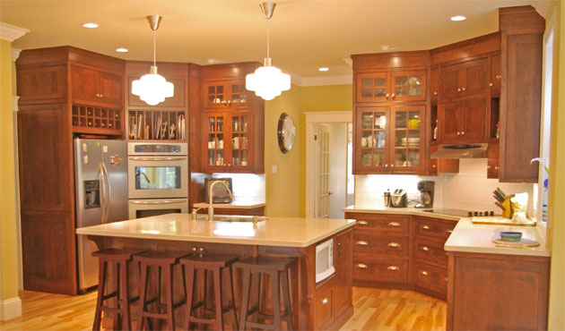 CLC cherry wood kitchen