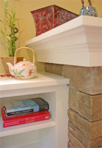 CLC mantel details