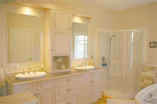 bathroom made for relaxing