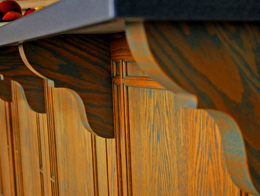 CLC custom kitchen detail