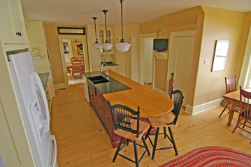 Charles Lantz painted kitchen