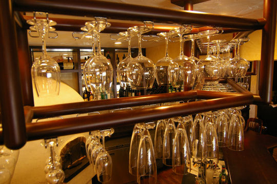 custom stemware holder