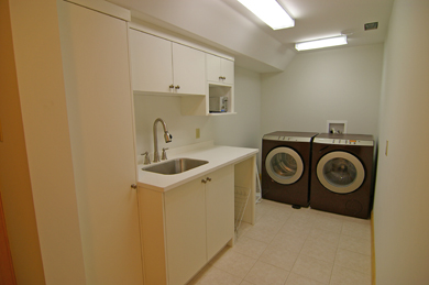 custom laundry room