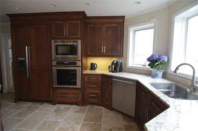custom maple kitchen