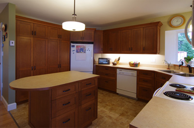 Custom kitchen cabinetry