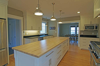 classic kitchen island