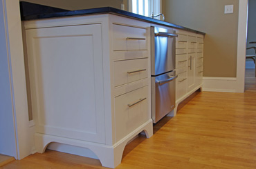 side sink cabinets