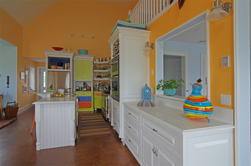 colorful kitchen 