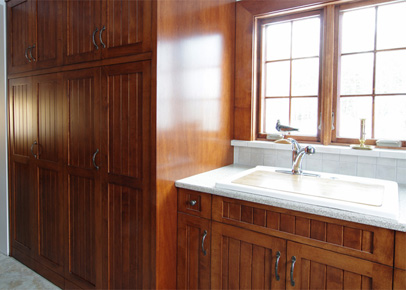 hidden washer & drier