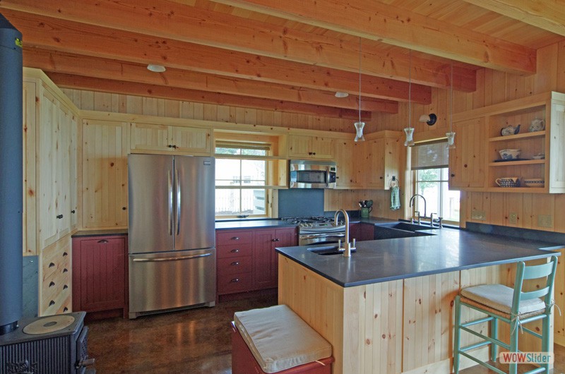 Pine kitchen
