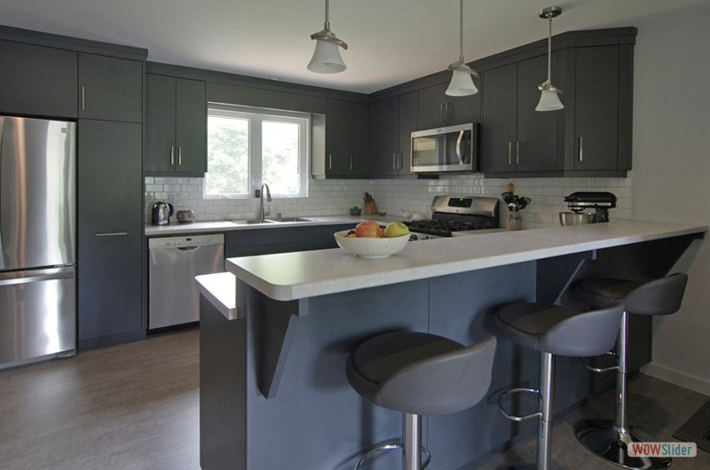 No fuss custom kitchen